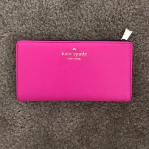Kate Spade Hot Pink Wallet