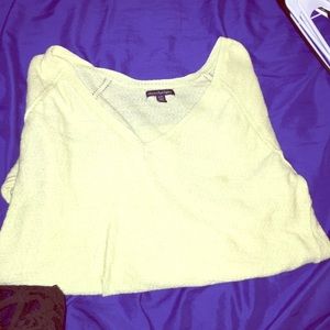 Light green American eagle sweater