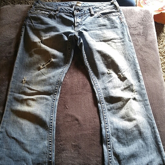 Silver Brand distressed jeans size 32