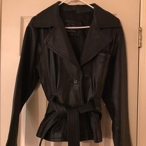 Tannery West (Wilson's) Black LeatherJacket
