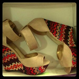 Beautiful platform sandals