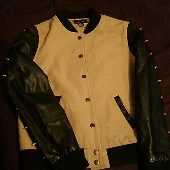 Forever 21 Jackets & Blazers - Freebie💥Spiked🎗 Varsity