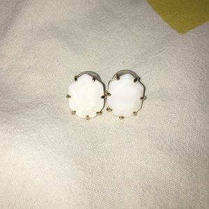Kendra Scott White Studs