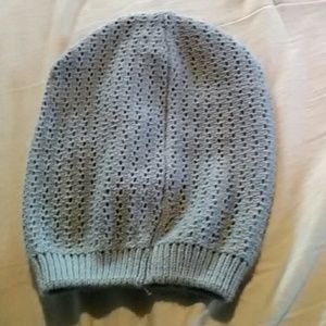 Gray brand new beanie