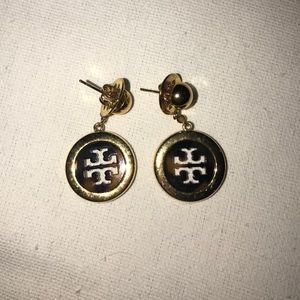 Tory Burch Gold/Tortoise Dangly Earring