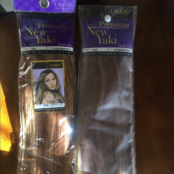 2 packs of human hair