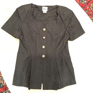 Leslie Fay dresses PETITES BUTTON DOWN top 12P