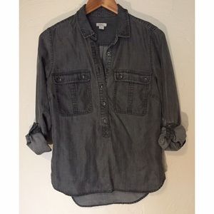 Fossil, grey denim shirt