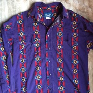 Vintage Southwestern Button-Up