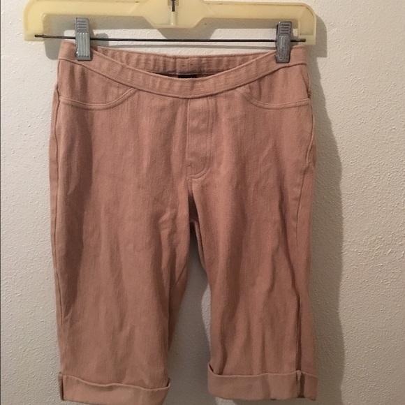 HUE stretch shorts XS khaki