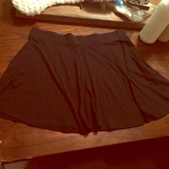 Black Skater Skirt
