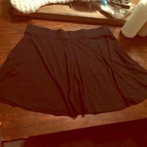 Black Skater Skirt