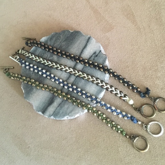 Nordstrom BP braided bracelets - set of 4