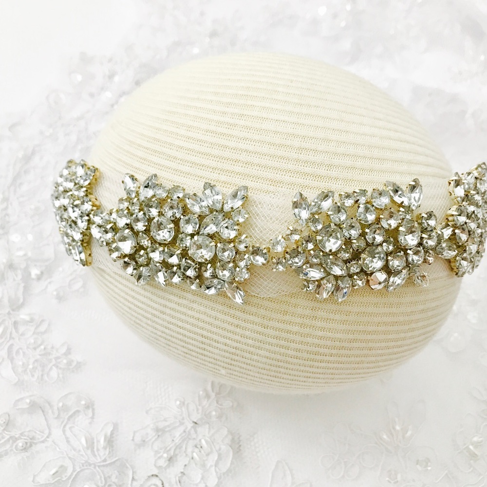 Rhinestone bridal headwear, bridal headband