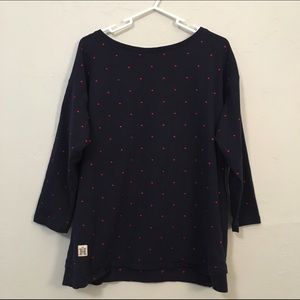 NWOT Tommy Hilfiger Sweater XL navy & red