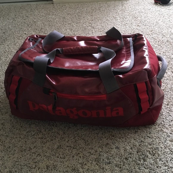 Red Patagonia Black Hole Duffle