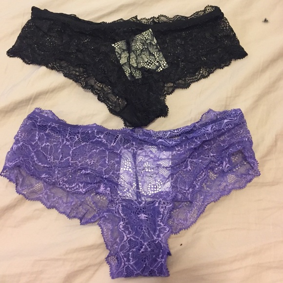 Calvin Klein CK black 2pk hipster panties