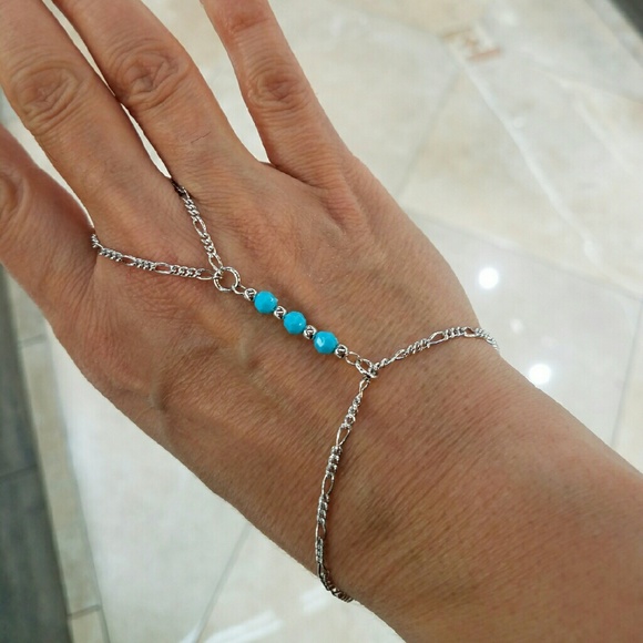 Jewelry - 14k gold over Silver fashion Bracelet!