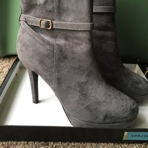 HM ankle platform booties
