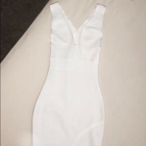 House of CB White Bandage Sacha Dress