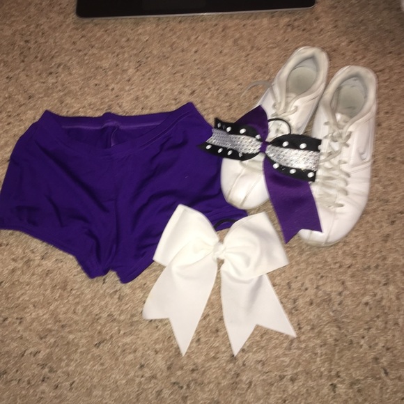 Purple cheerleading bundle💜🎀🎉
