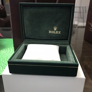 Rolex Date Just Authentic Leather 70's Box.