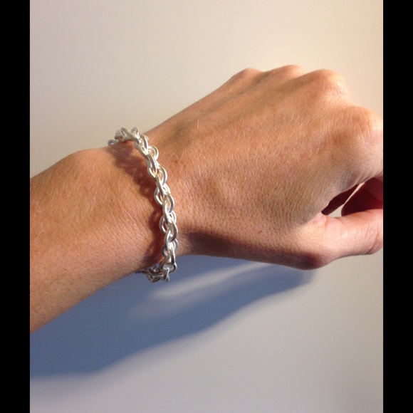 Brittney Beamer Designs Sterling Silver Chain Cuff - Picture 2 of 4