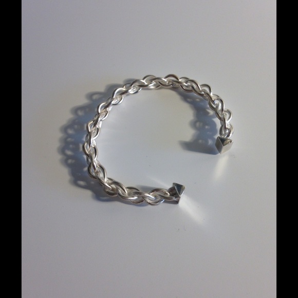 Brittney Beamer Designs Sterling Silver Chain Cuff - Picture 4 of 4
