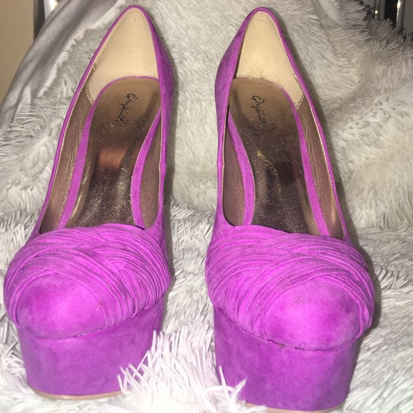 Platform heels 💜💓 - Picture 2 of 4