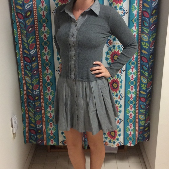 Chic Gray Dress