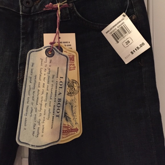 NWT Lucky Brand Lola Boot Cut Jeans - Picture 2 of 4