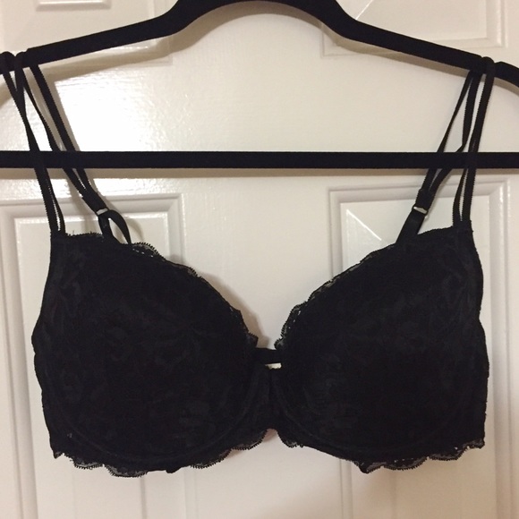 Victoria's Secret Other - Victoria's Secret Pink - Lace Demi Black Bra 36D