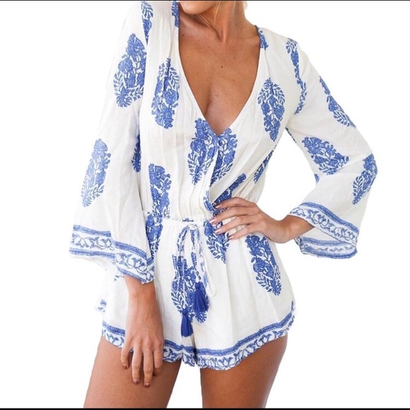 Pants - RESTOCKED 🌷 Porcelain  Romper