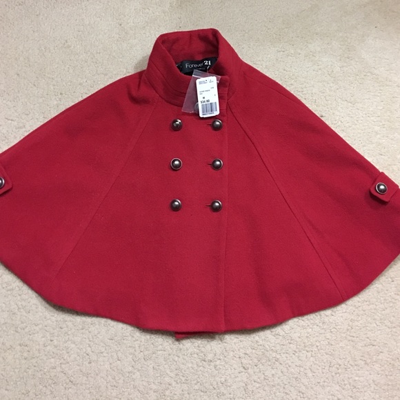 Forever 21 red cape