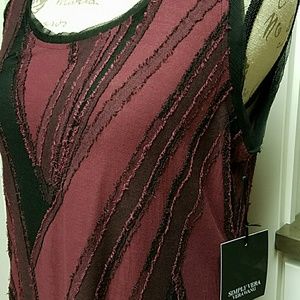 NWT Simply Vera Sleeveless