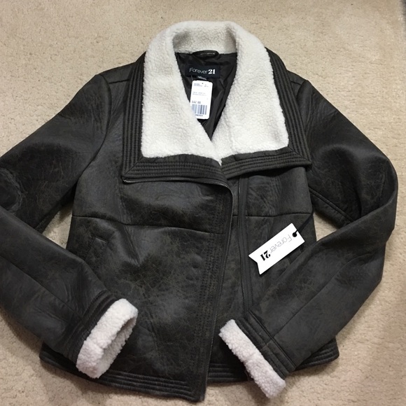 Forever 22 aviator style jacket