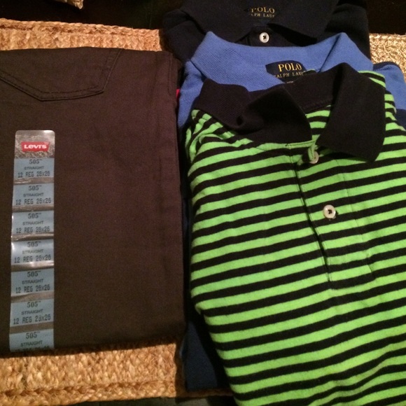Levi's jeans  polo shirts
