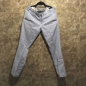 Mens pinstripe polo chinos