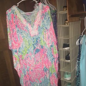 lilly pulitzer let's cha cha maxi