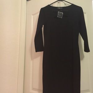 Mini black dress