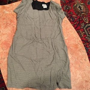 MATERNITE GRAY AND BLACK MATERNITY DRESS SIZE L