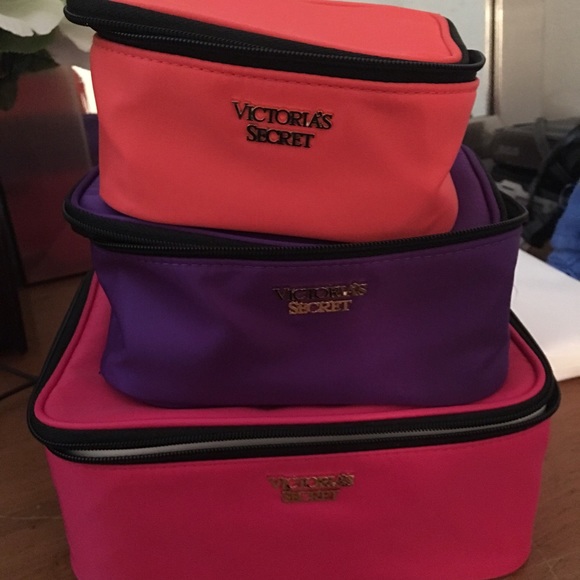 Rare Victoria secret makeup bags