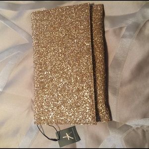Gold Glitter Sparkle Clutch