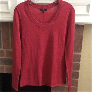 GAP Medium Red Pull Over Sweater Top