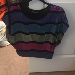 Sequined shirt