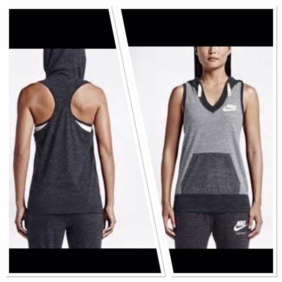 Nike Gym Vintage Women's Light Hoodie Racerback XL