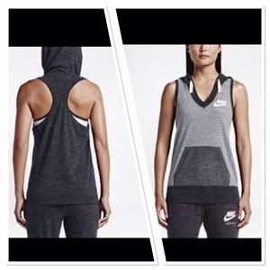 Nike Gym Vintage Women's Light Hoodie Racerback XL