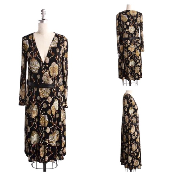 Gucci Dresses & Skirts - Authentic GUCCI seashell black wrap dress