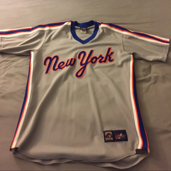 1986 mets away jersey