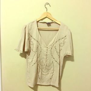 ❌SOLD❌ Embellished Blouse